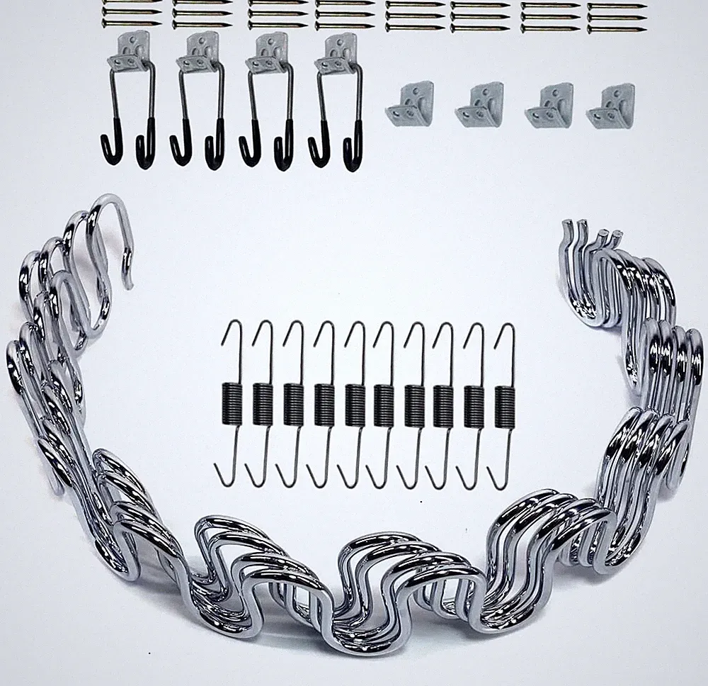 18" 4Pcs Sofa Upholstery Spring Replacement Kit for Repair Couch Recliner Parts
