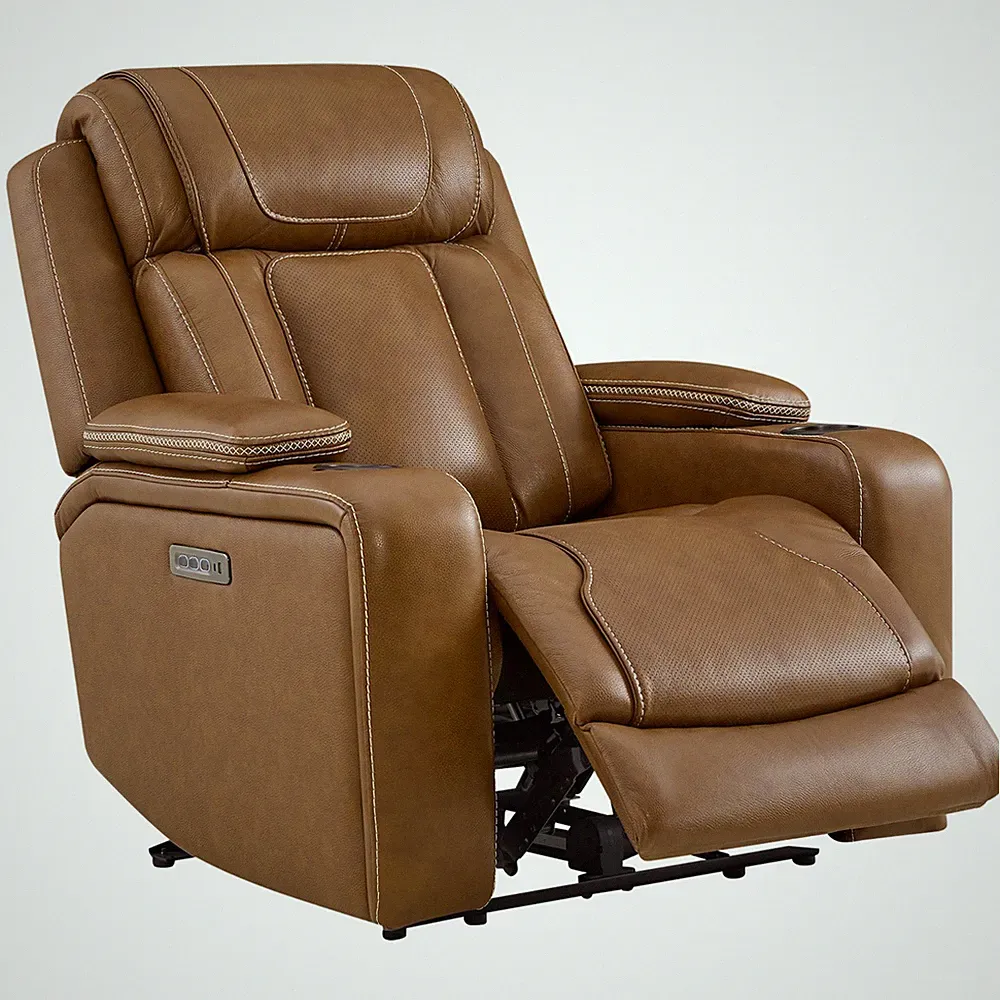 CHITA Super Zero-gravity Triple-Motor Power Recliner with Storage&Cupholds