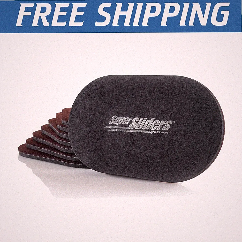 Furniture Gliders 8 Pack - Heavy Duty Felt Floor Protectors