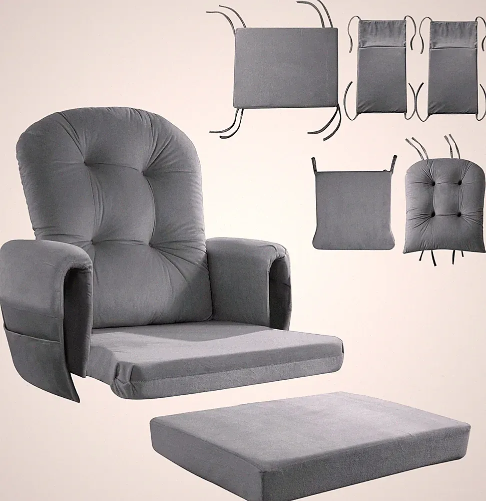 Glider ottoman recliners