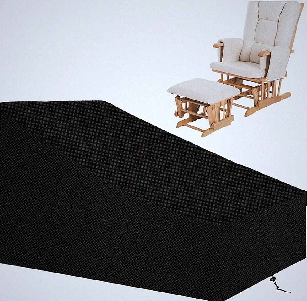 Glider Rocking Chair Cover Glider Recliner Cover with 420D Heavy Duty Oxford