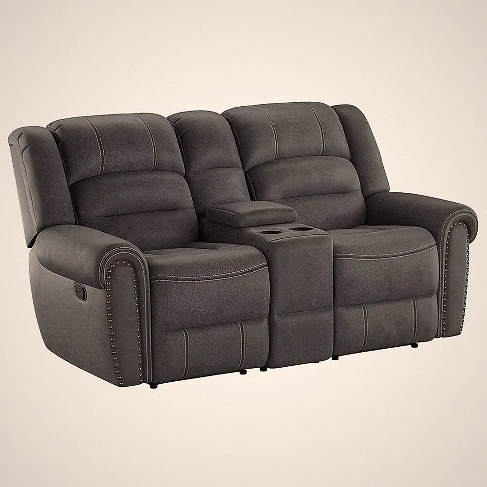 Glider Recliner Loveseat