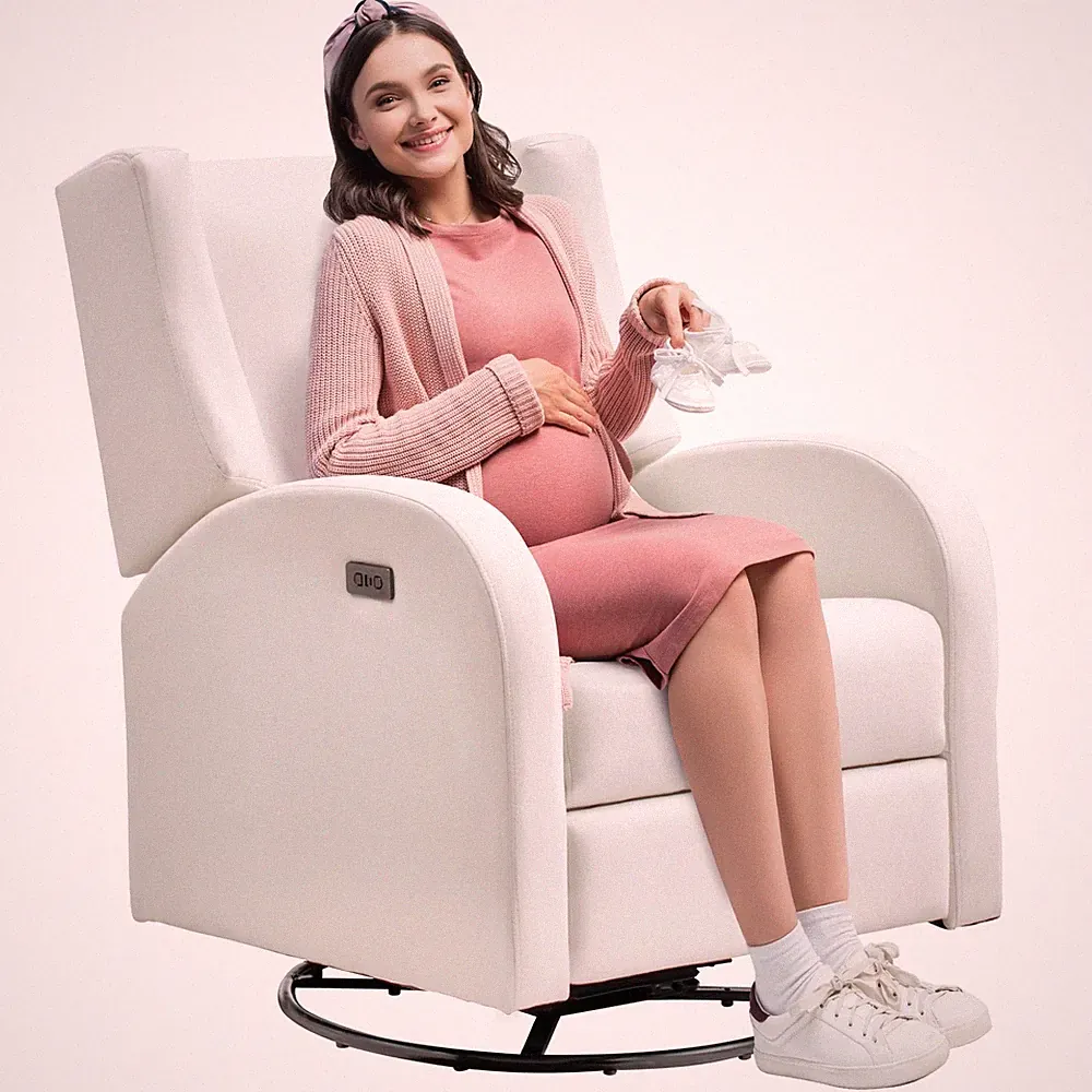 [New]Electronic Power Recliner and Swivel Glider, 250 lbs Weight Capacity Swivel